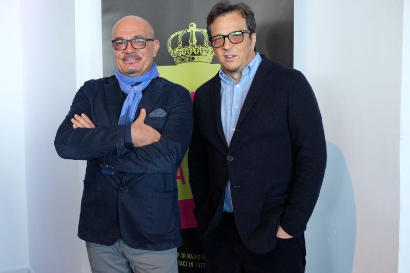 Maurizio DiMaggio e Gabriele Muccino (foto Elena Stogova)