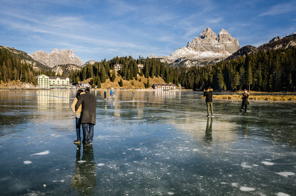 Misurina in inverno