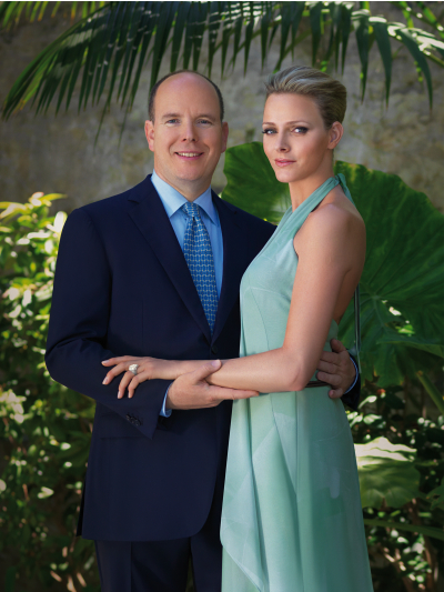 S.A.S. il Principe Alberto e la fidanzata Charlene Wittstock